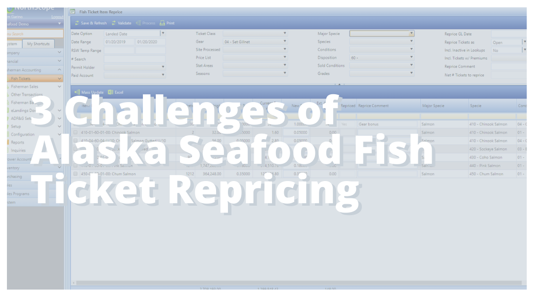 3 Challenges of Alaska Seafood Fish Ticket Repricing Blog Image