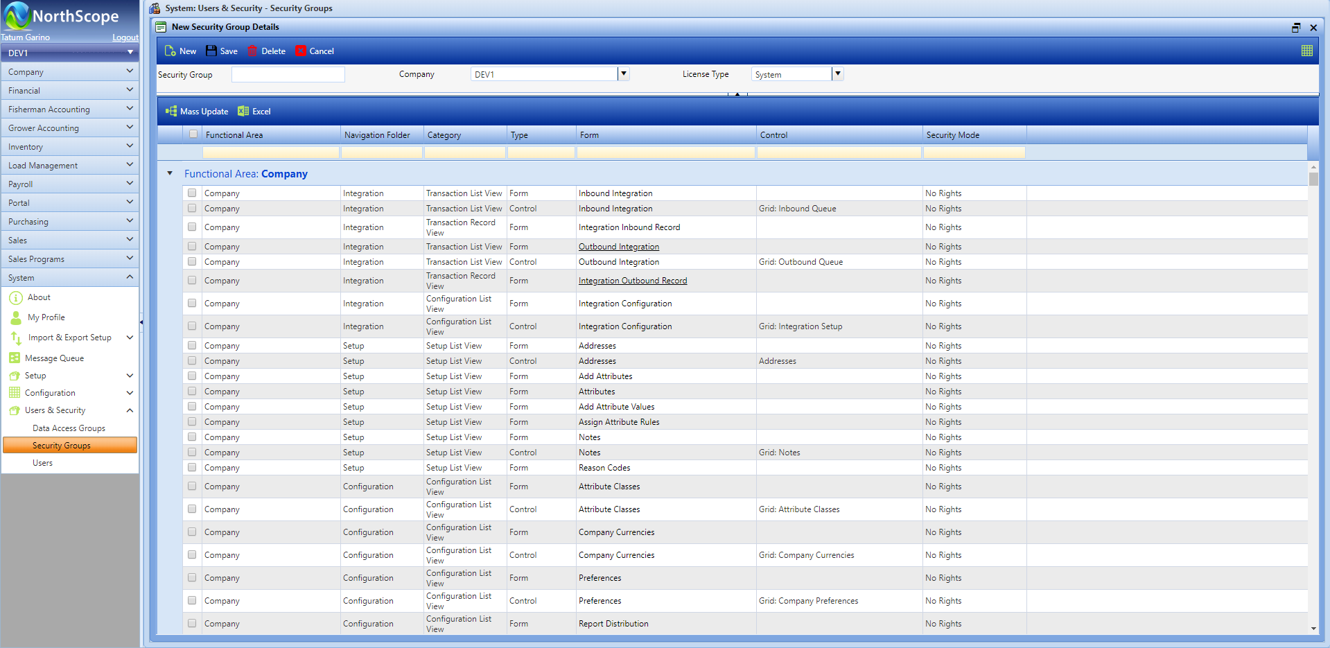 Food ERP Software User Experience