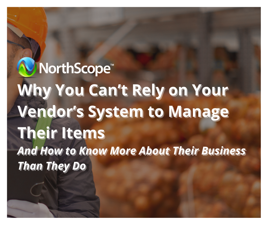 Food manufacturing vendor in warehouse