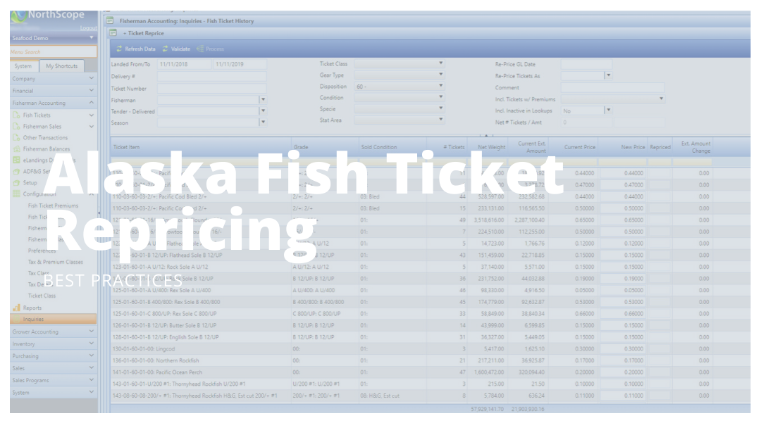 Alaska Fish Ticket Repricing Best Practices Blog Image