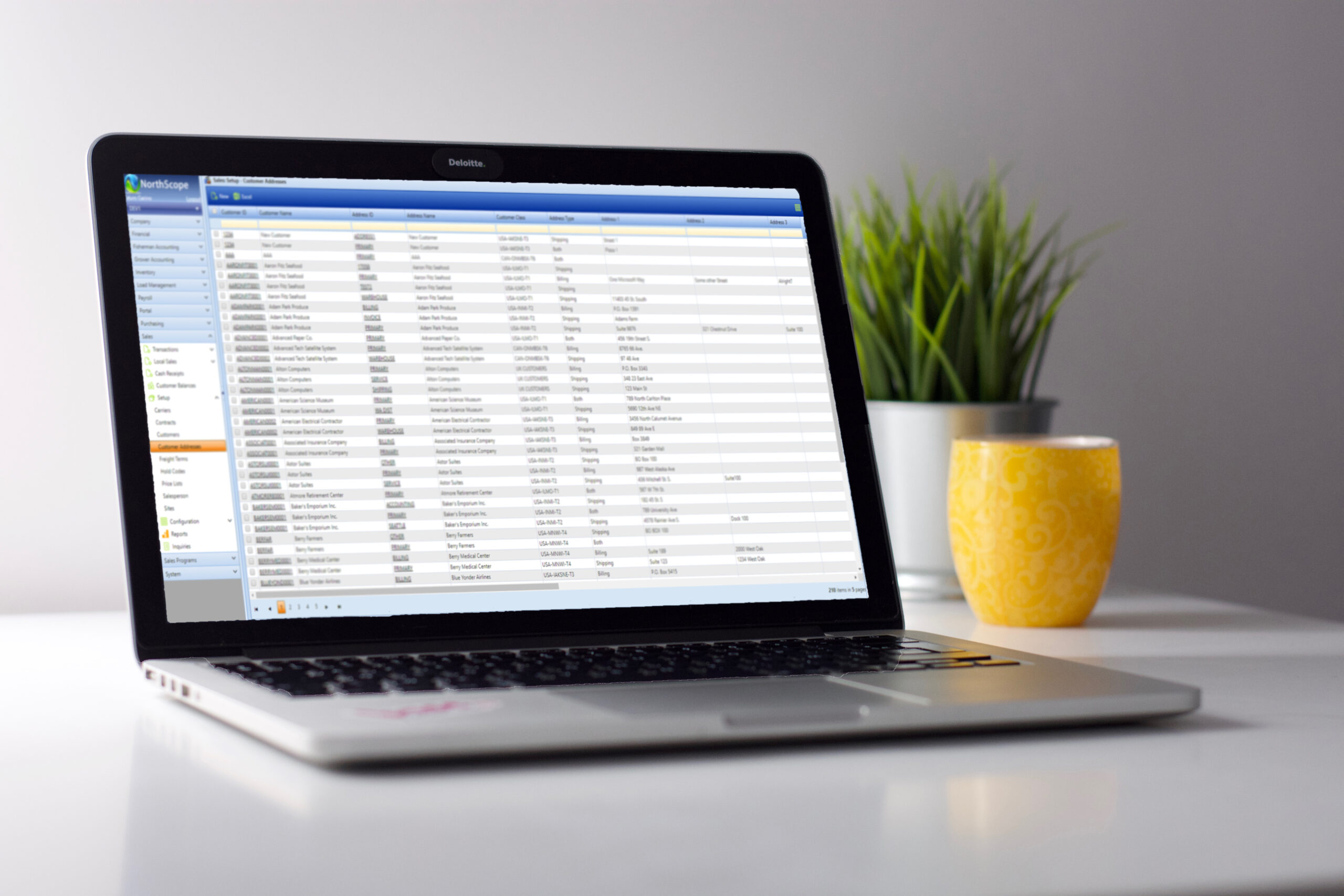 image of northscope food erp system